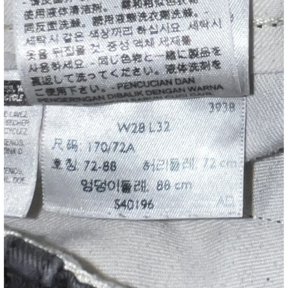 Levi's Chino Pants‎ Men's 28x30 Gray Straight Leg Fit Professional Academia